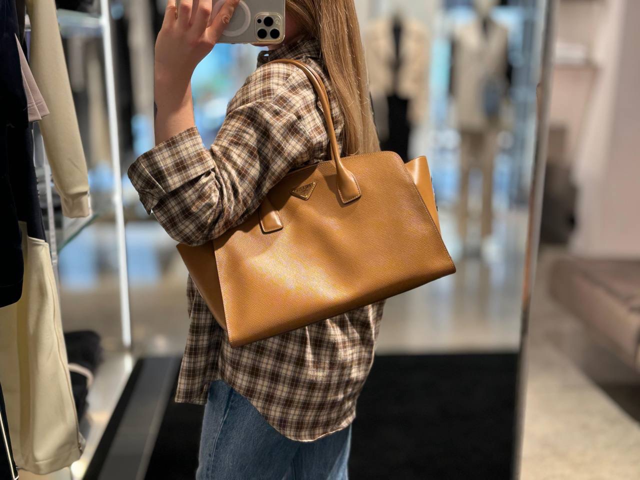 PRADA Shoulder bags side view - Women's luxury Bags