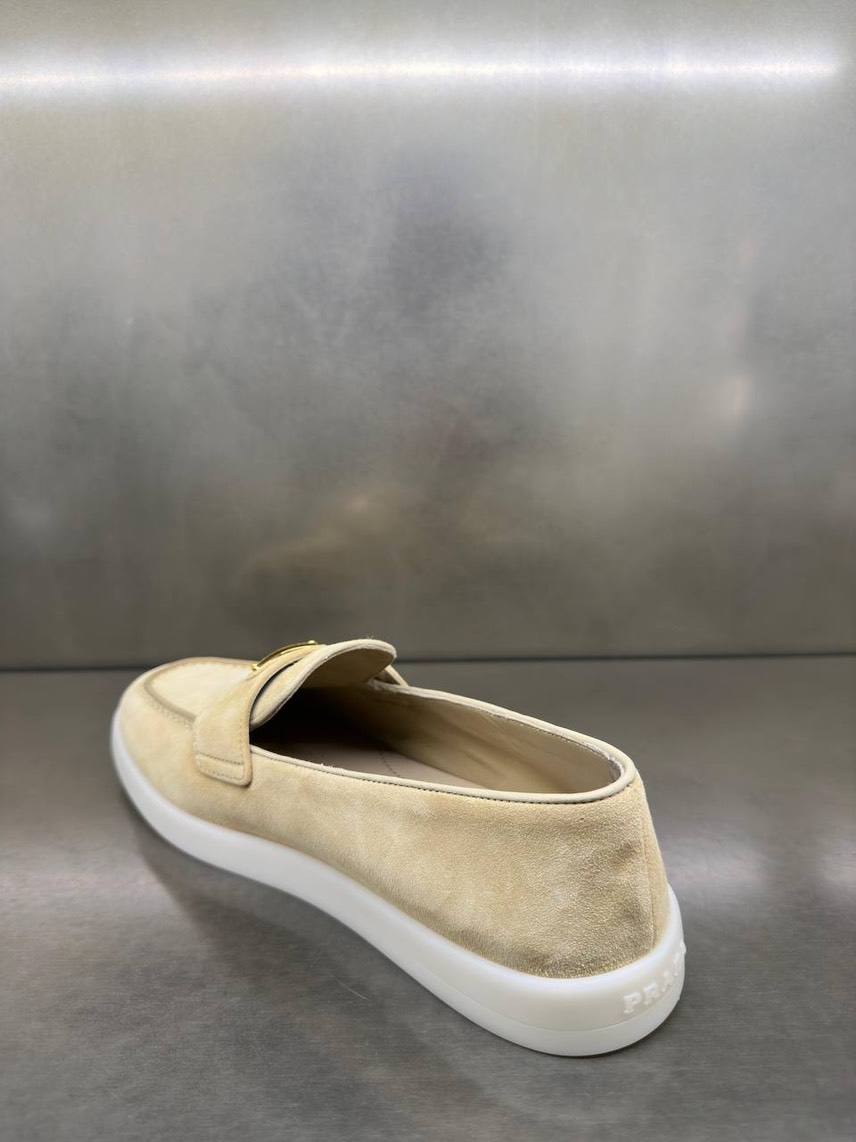 PRADA Moccasins side view - Women's luxury Shoes