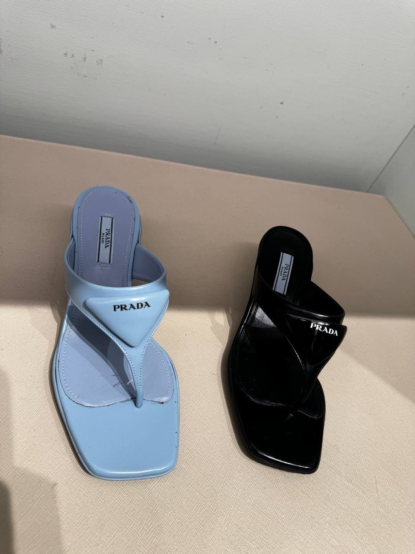 PRADA Sandals front view - Women's luxury Shoes