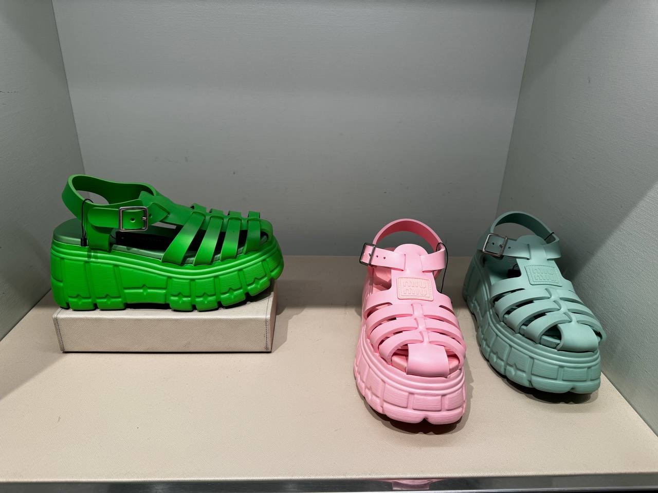 MIU MIU Sandals front view - Women's luxury Shoes