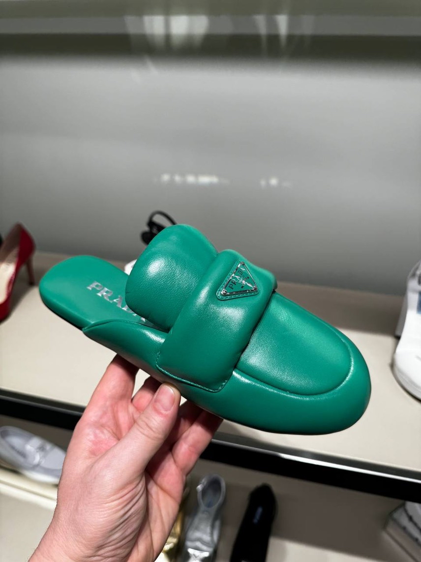 PRADA Mules front view - Women's luxury Shoes