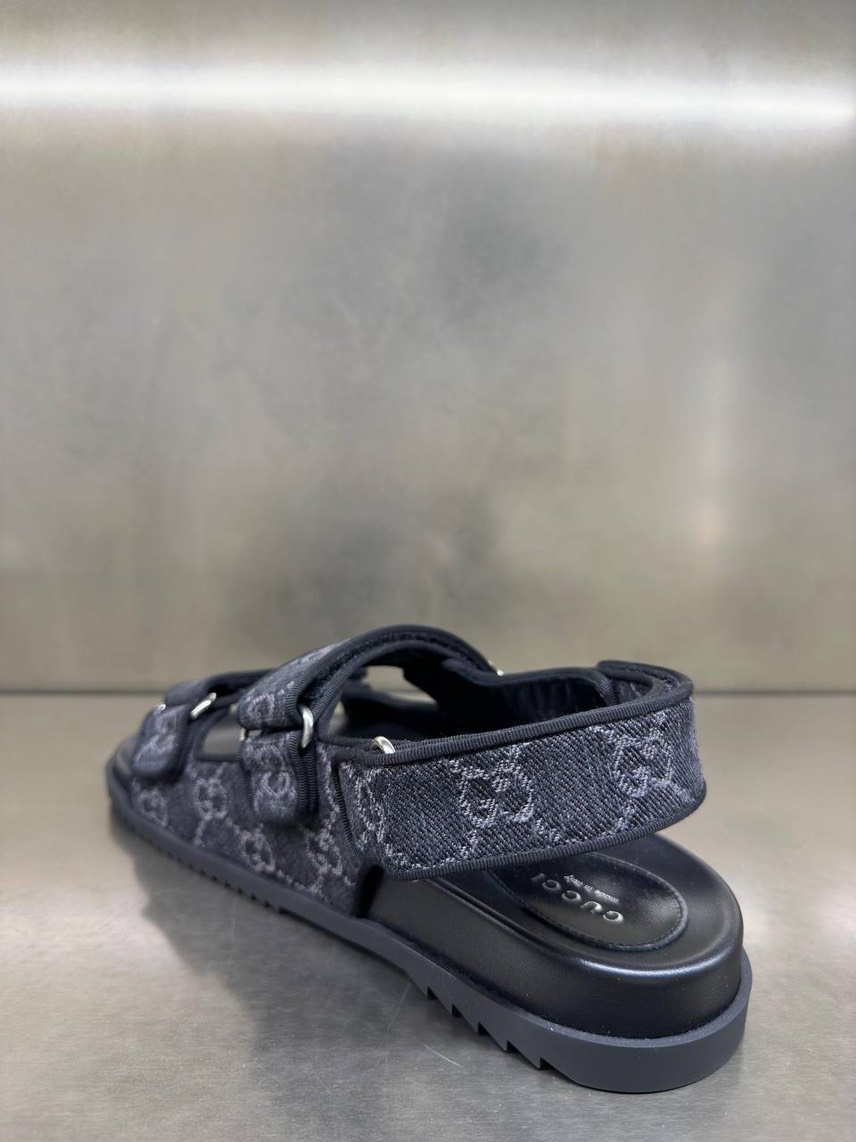 GUCCI Sandals side view - Women's luxury Shoes