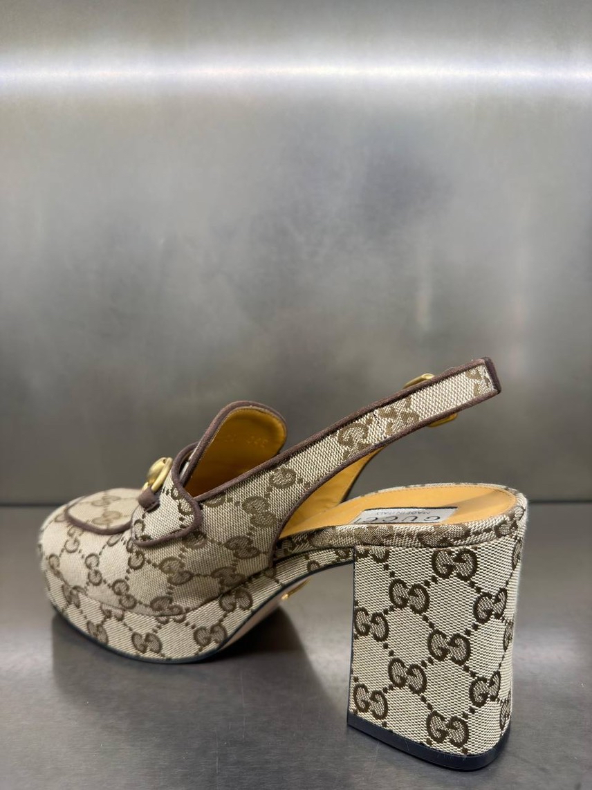 GUCCI Sandals side view - Women's luxury Shoes
