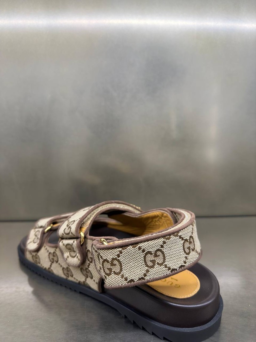 GUCCI Sandals side view - Women's luxury Shoes