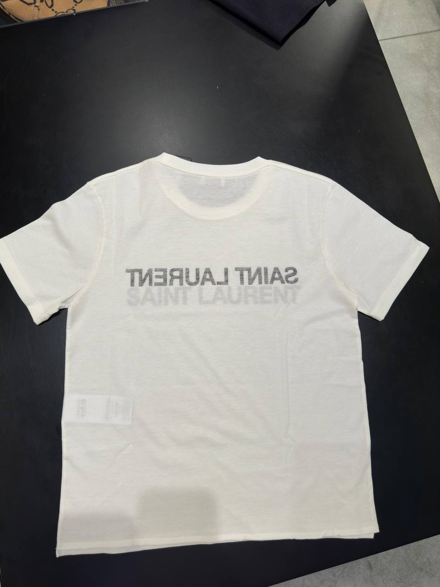 YVES SAINT LAURENT T-shirt and Polo side view - Women's luxury Clothes