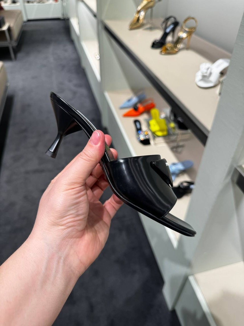 PRADA Sandals side view - Women's luxury Shoes