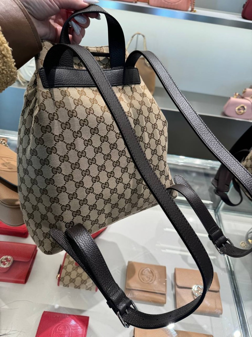 GUCCI Backpack side view - unisex luxury Bags
