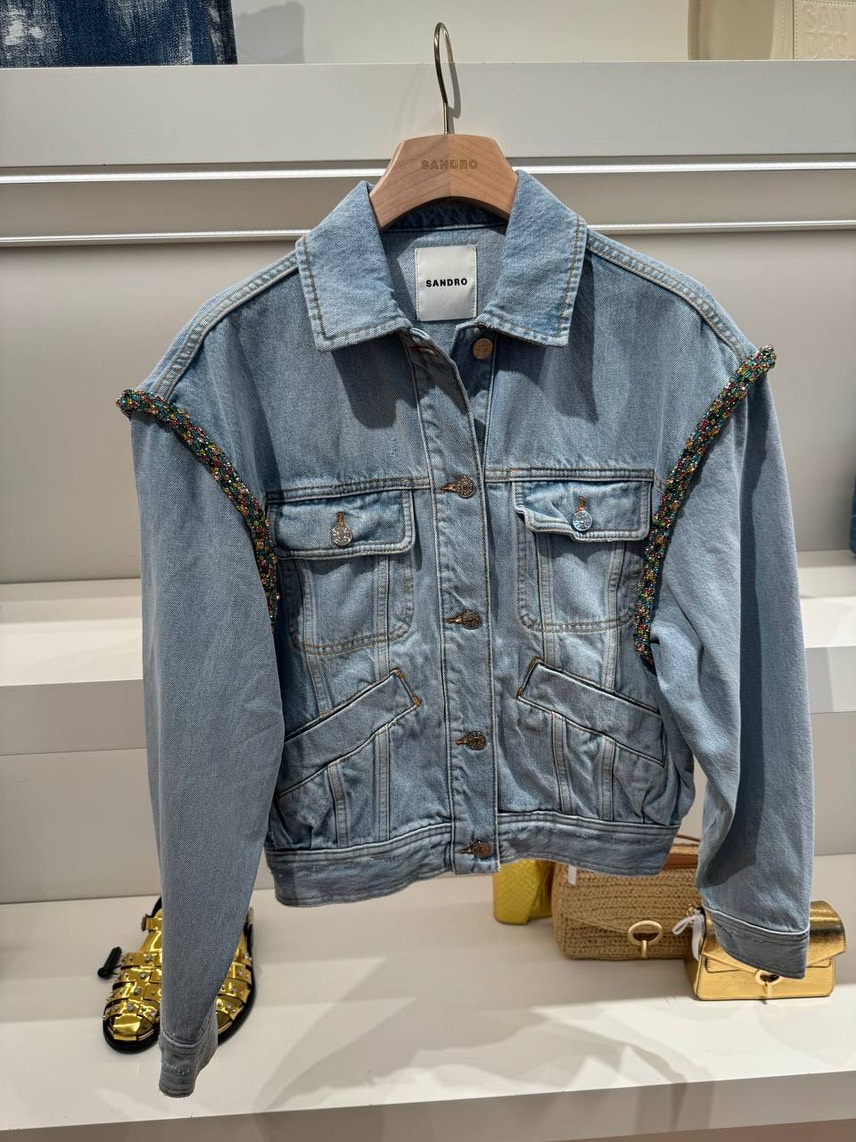 SANDRO Jackets side view - Women's luxury Clothes