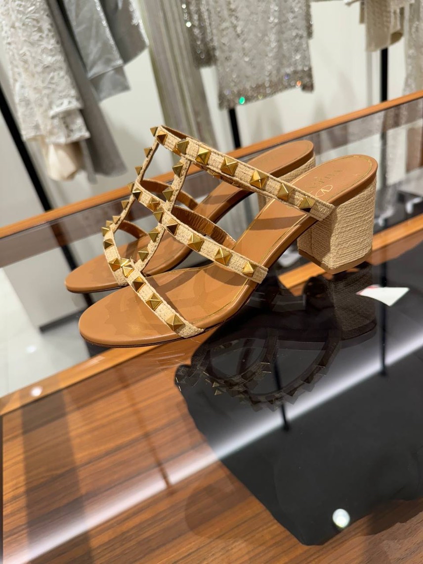 VALENTINO GARAVANI Sandals side view - Women's luxury Shoes
