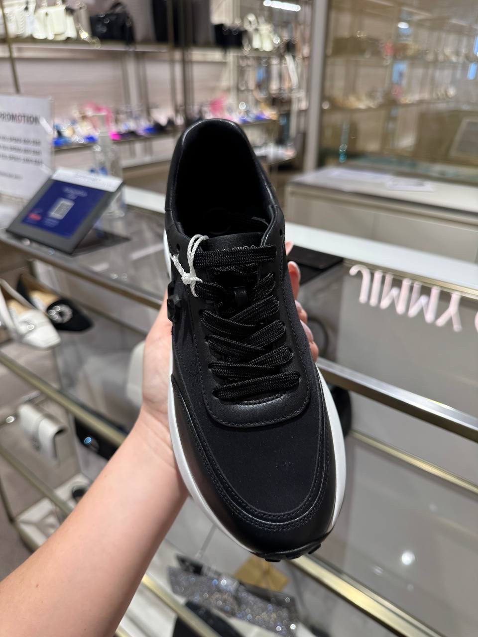 JIMMY CHOO Sneakers side view - Women's luxury Shoes