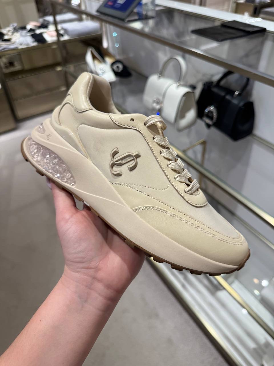 JIMMY CHOO Sneakers front view - Women's luxury Shoes