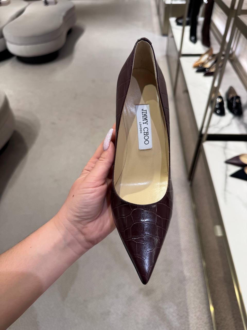 JIMMY CHOO Pumps side view - Women's luxury Shoes