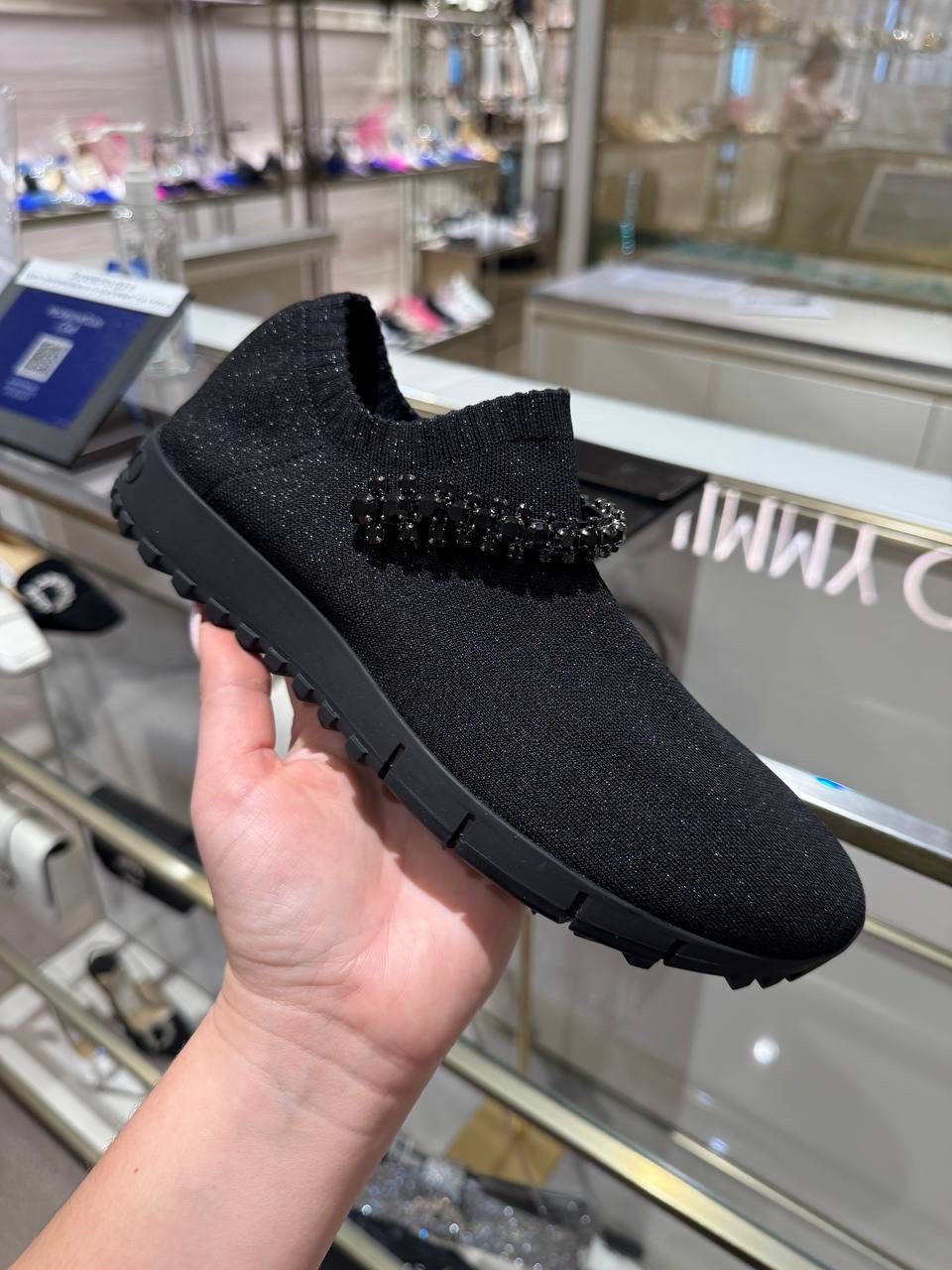 JIMMY CHOO Sneakers front view - Women's luxury Shoes