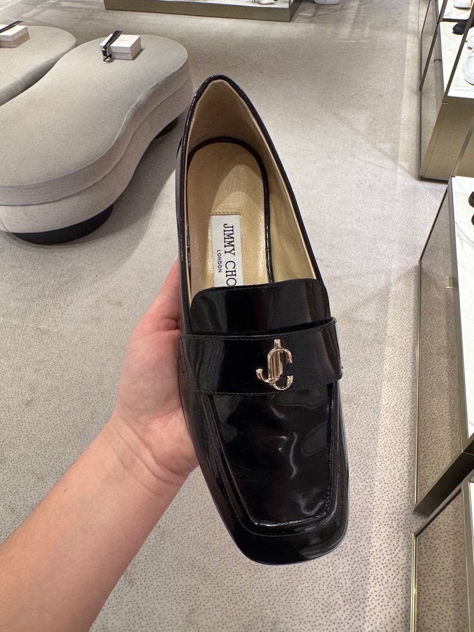 JIMMY CHOO Loafers side view - Women's luxury Shoes