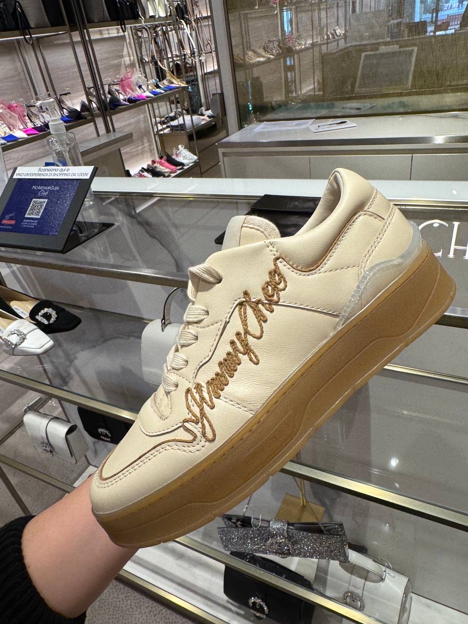 JIMMY CHOO Sneakers front view - Women's luxury Shoes