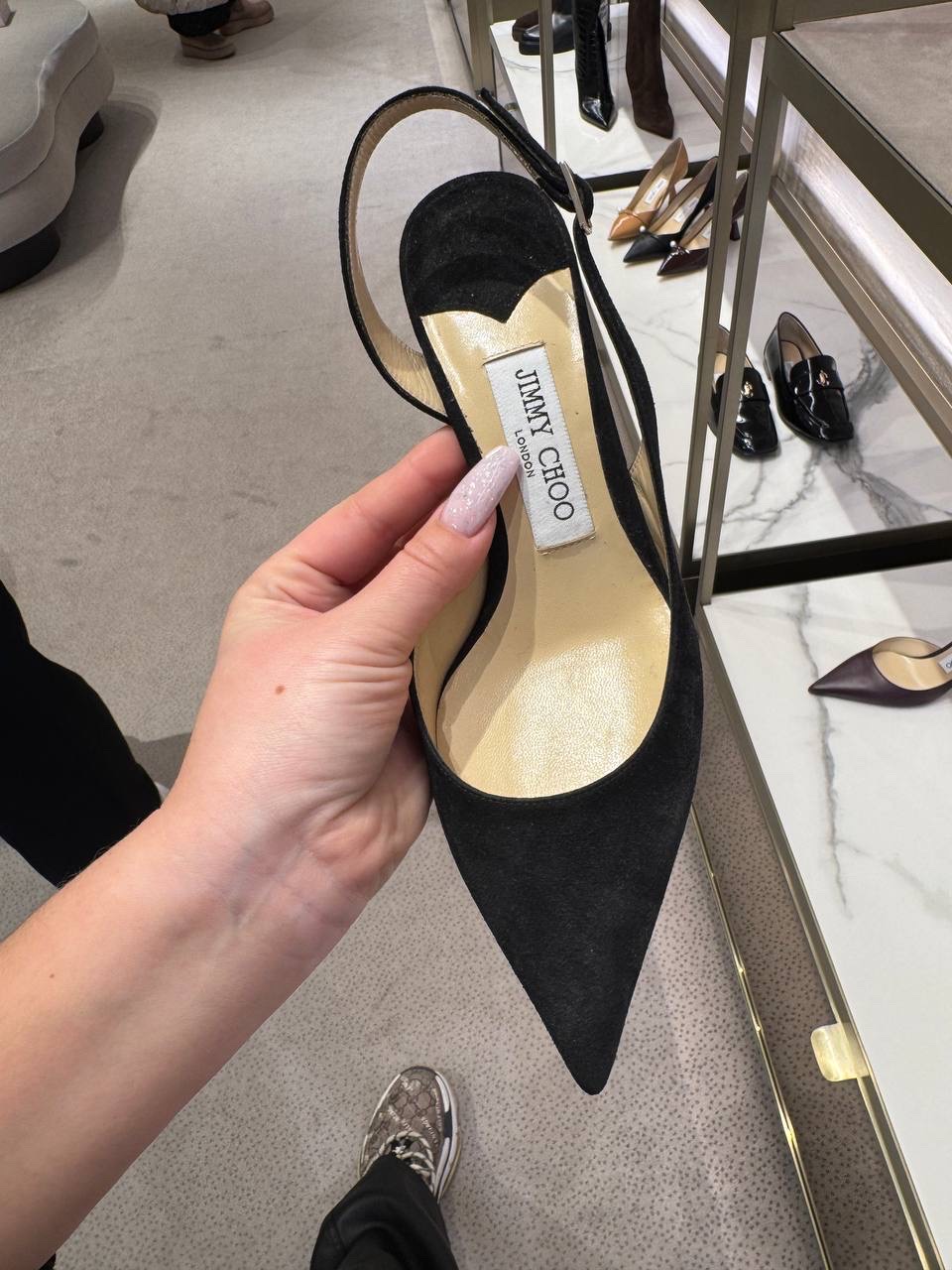 JIMMY CHOO Sandals side view - Women's luxury Shoes