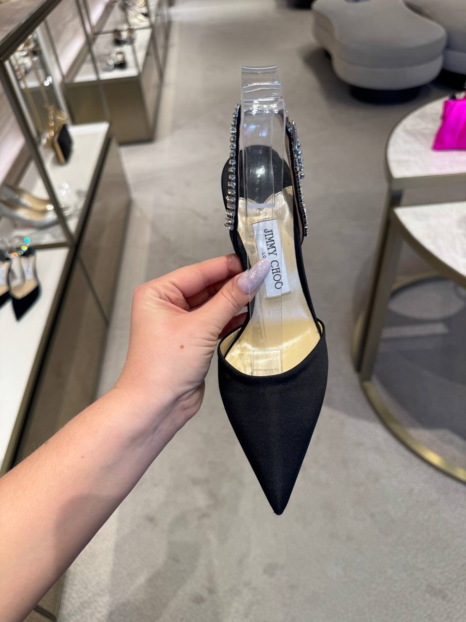 JIMMY CHOO Sandals side view - Women's luxury Shoes