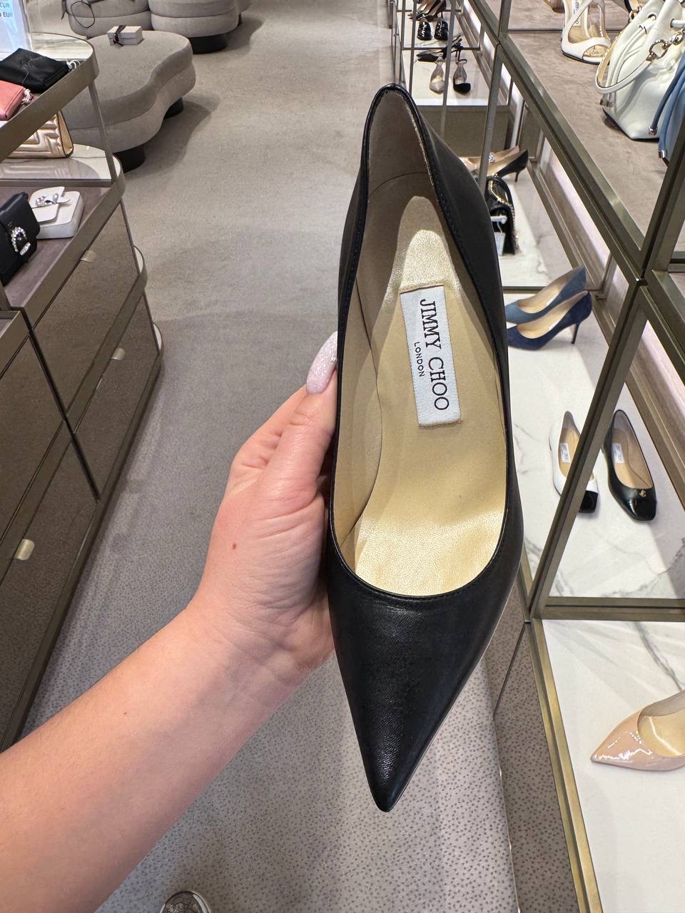 JIMMY CHOO Pumps side view - Women's luxury Shoes