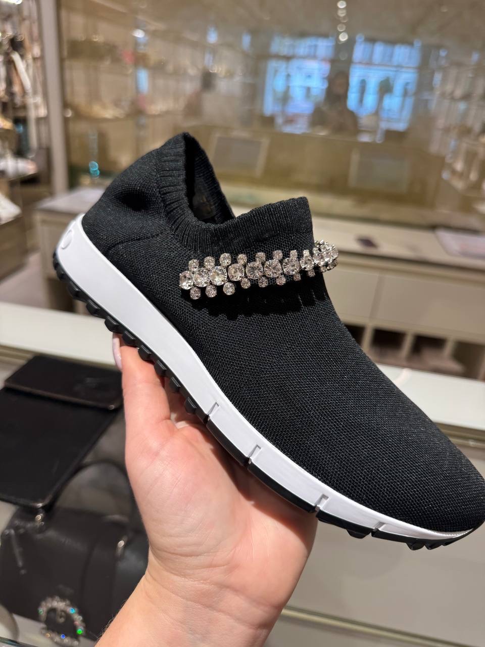 JIMMY CHOO Sneakers front view - Women's luxury Shoes