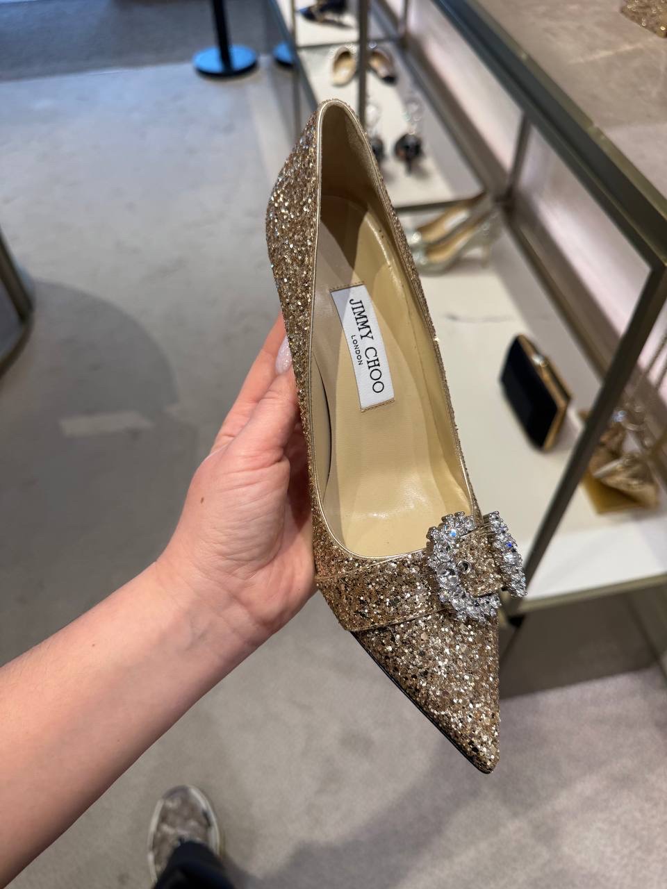 JIMMY CHOO Pumps side view - Women's luxury Shoes