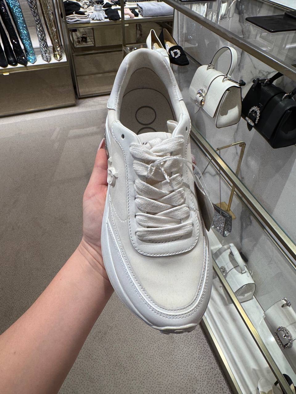 JIMMY CHOO Sneakers side view - Women's luxury Shoes