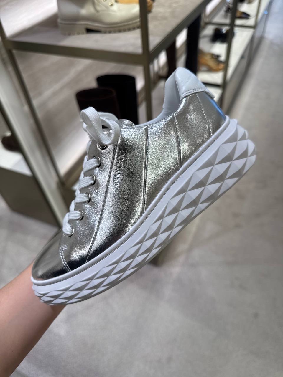 JIMMY CHOO Sneakers front view - Women's luxury Shoes