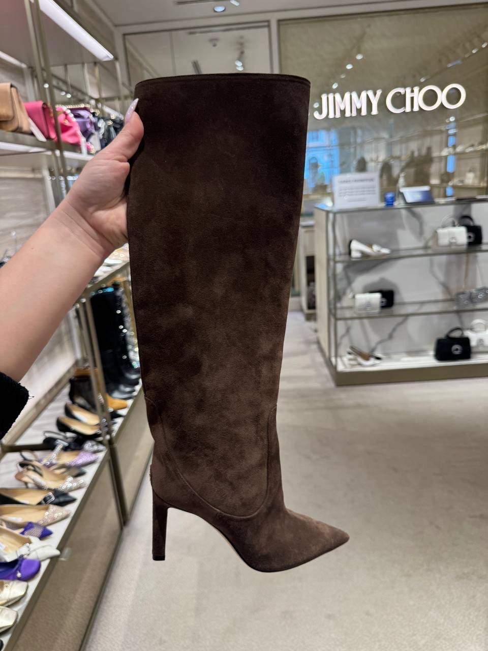 JIMMY CHOO Boots front view - Women's luxury Shoes