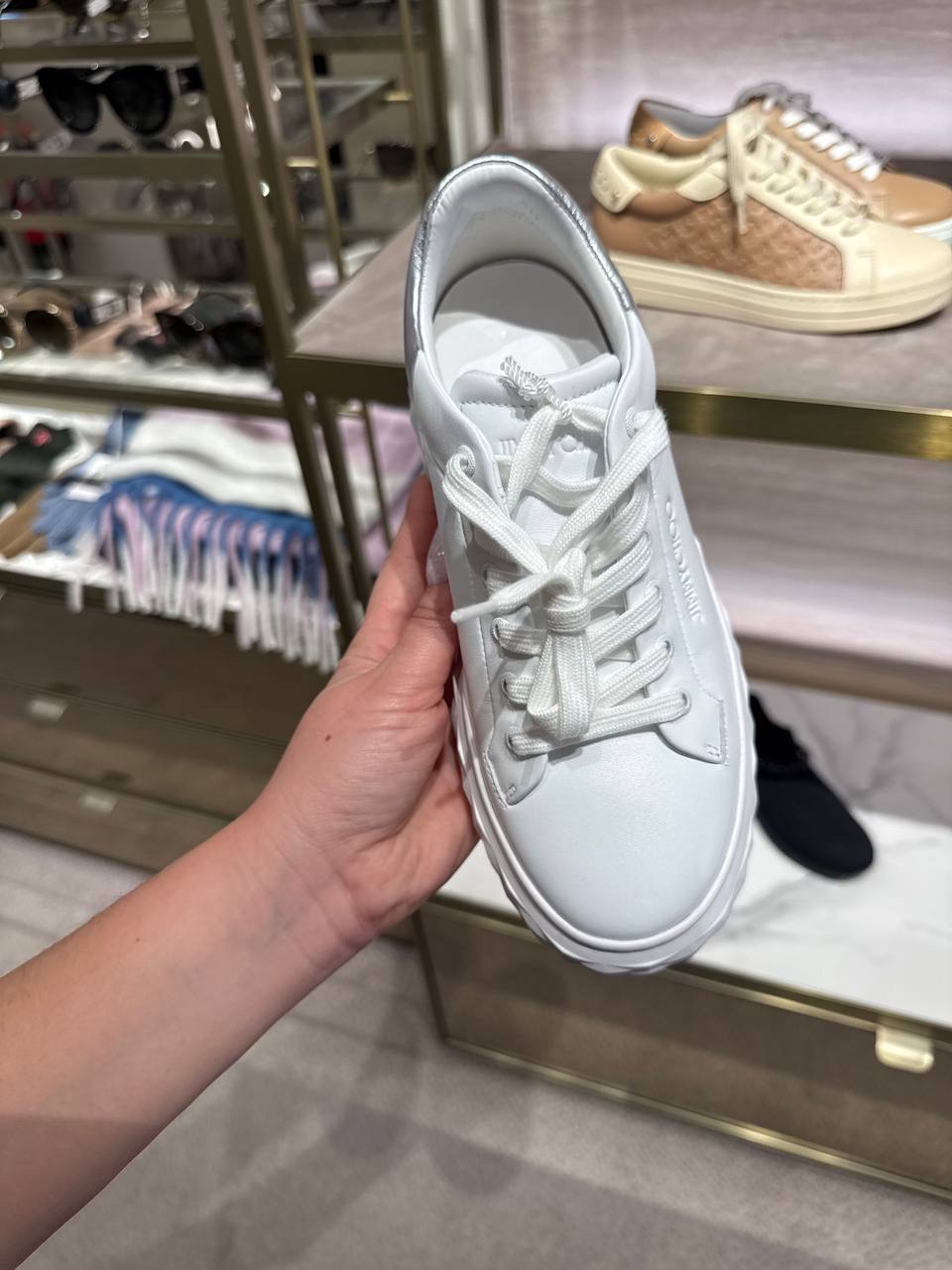 JIMMY CHOO Sneakers side view - Women's luxury Shoes