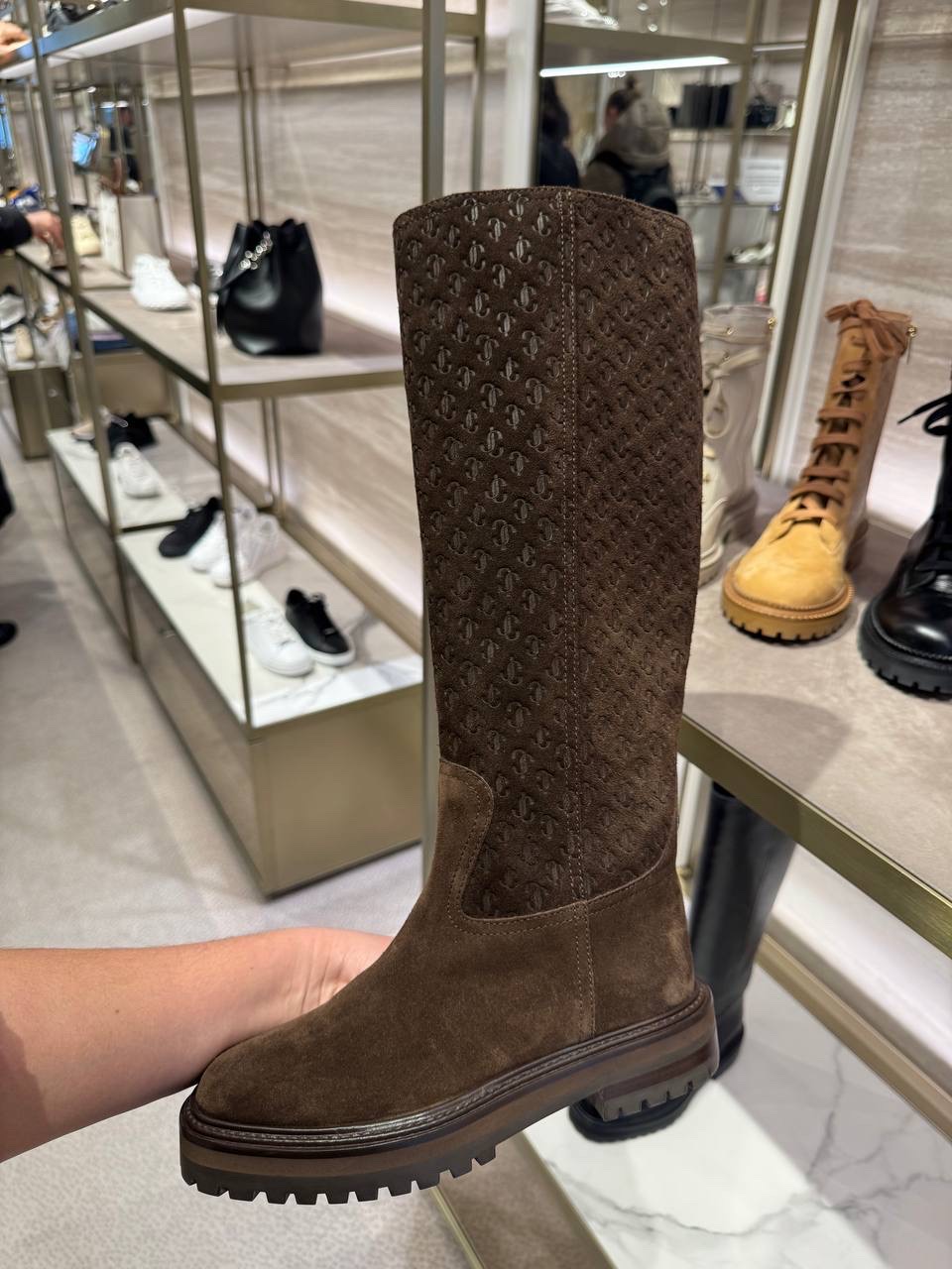 JIMMY CHOO Boots front view - Women's luxury Shoes