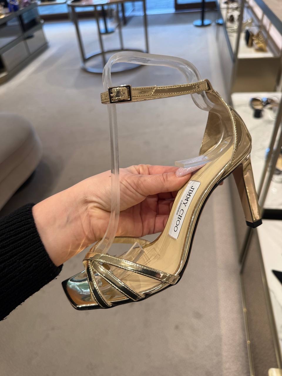 JIMMY CHOO Sandals front view - Women's luxury Shoes