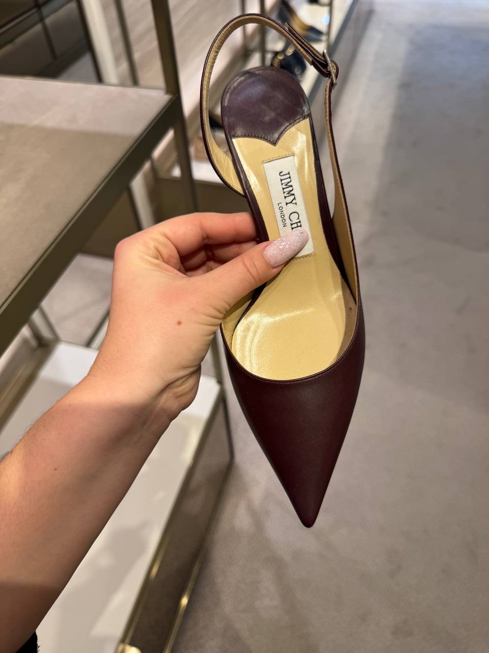 JIMMY CHOO Sandals side view - Women's luxury Shoes