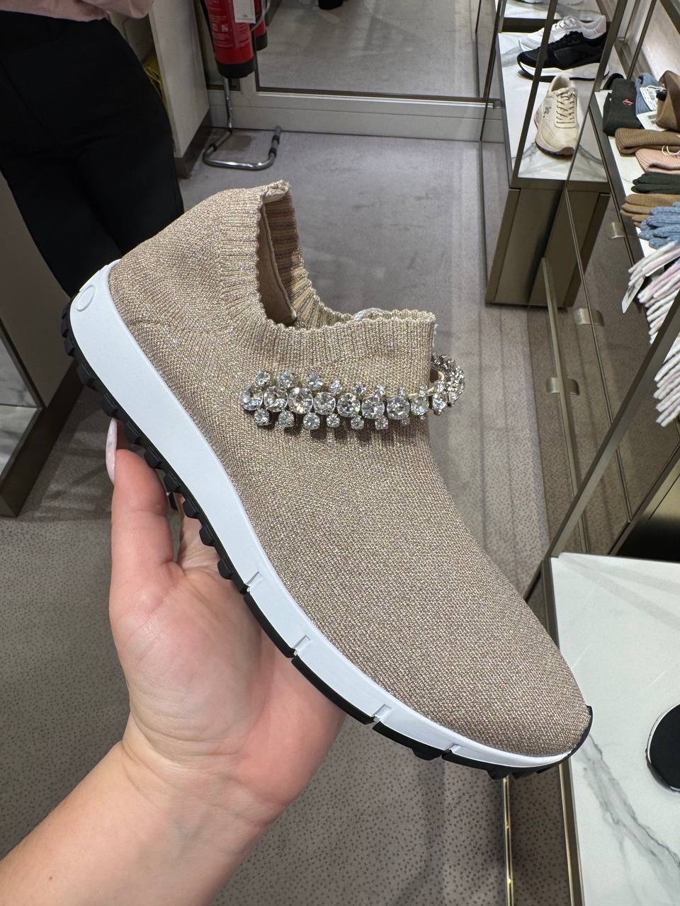 JIMMY CHOO Sneakers front view - Women's luxury Shoes