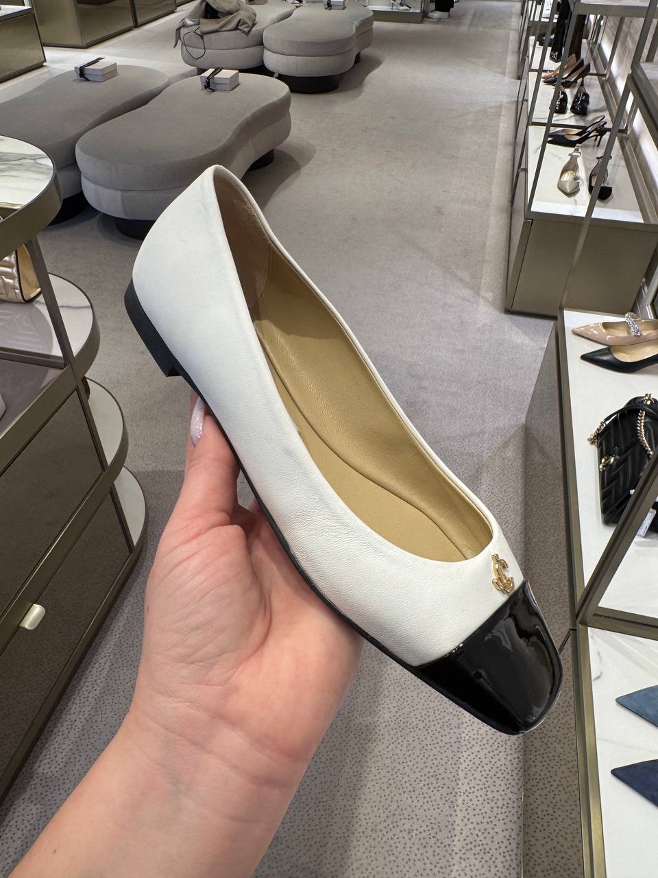 JIMMY CHOO Ballerinas front view - Women's luxury Shoes