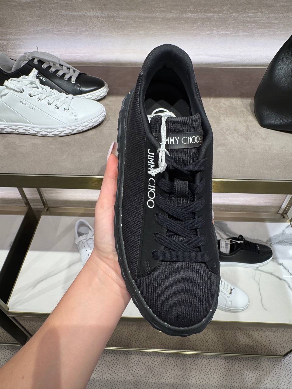 JIMMY CHOO Sneakers side view - Women's luxury Shoes