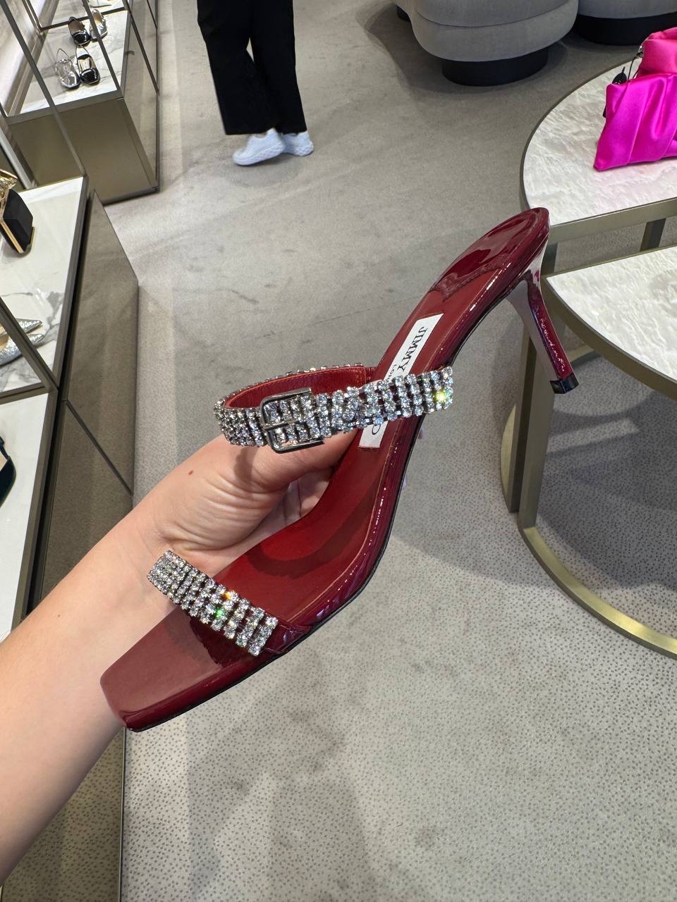 JIMMY CHOO Sandals front view - Women's luxury Shoes