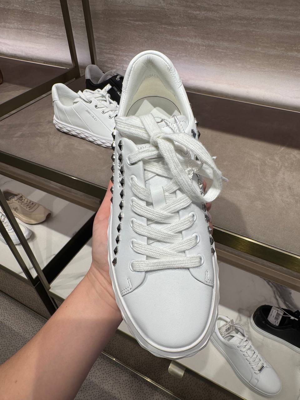 JIMMY CHOO Sneakers side view - Women's luxury Shoes