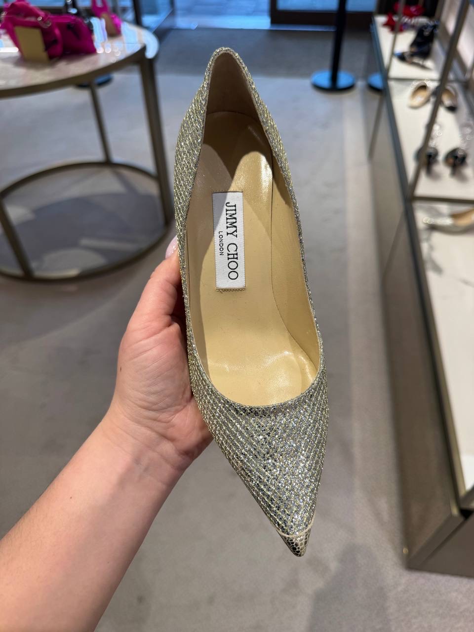 JIMMY CHOO Pumps side view - Women's luxury Shoes