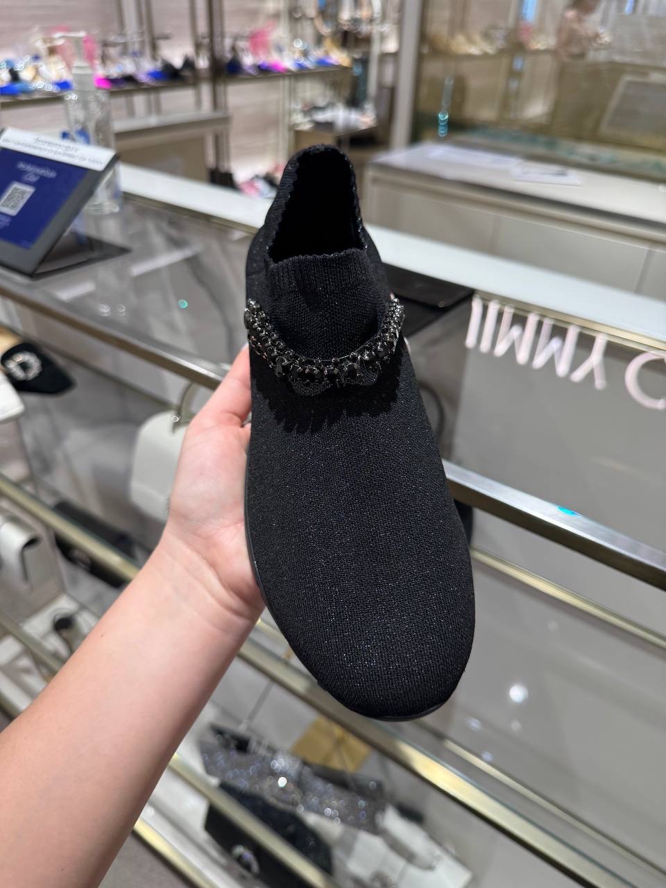 JIMMY CHOO Sneakers side view - Women's luxury Shoes