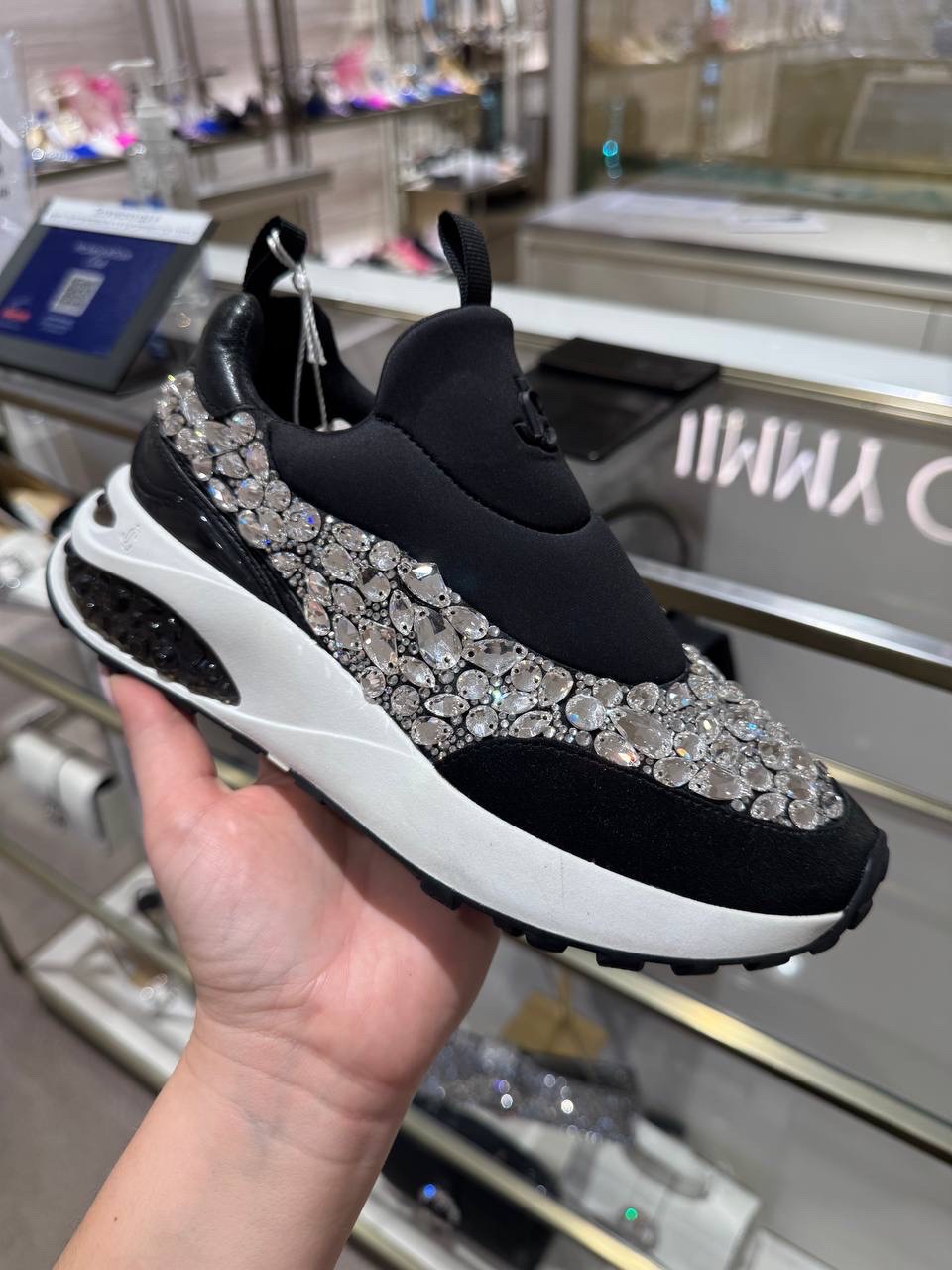 JIMMY CHOO Sneakers front view - Women's luxury Shoes
