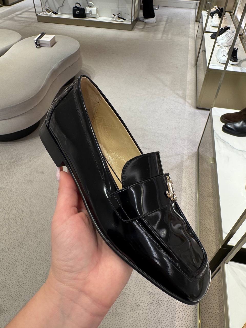 JIMMY CHOO Loafers front view - Women's luxury Shoes