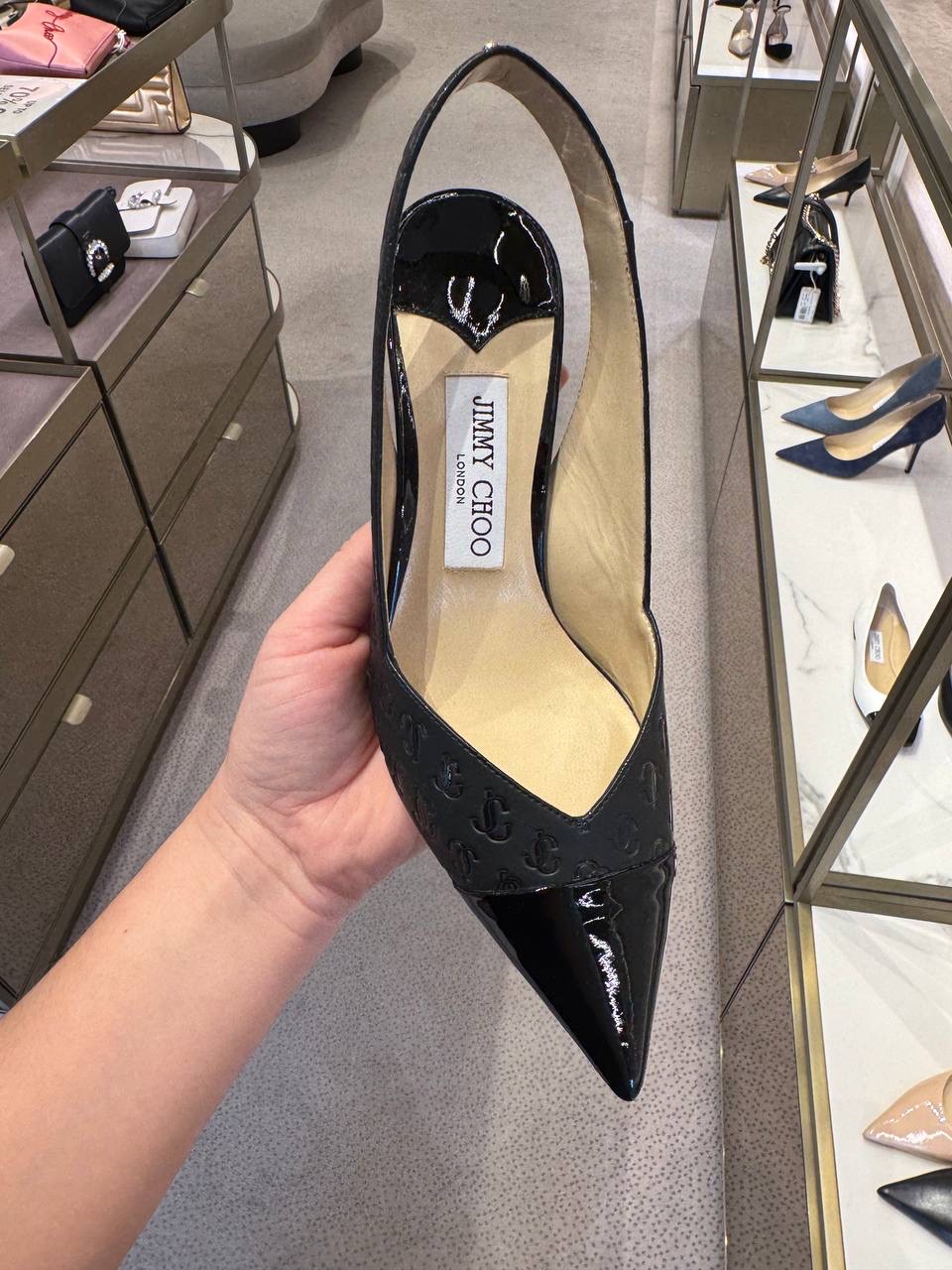 JIMMY CHOO Sandals side view - Women's luxury Shoes