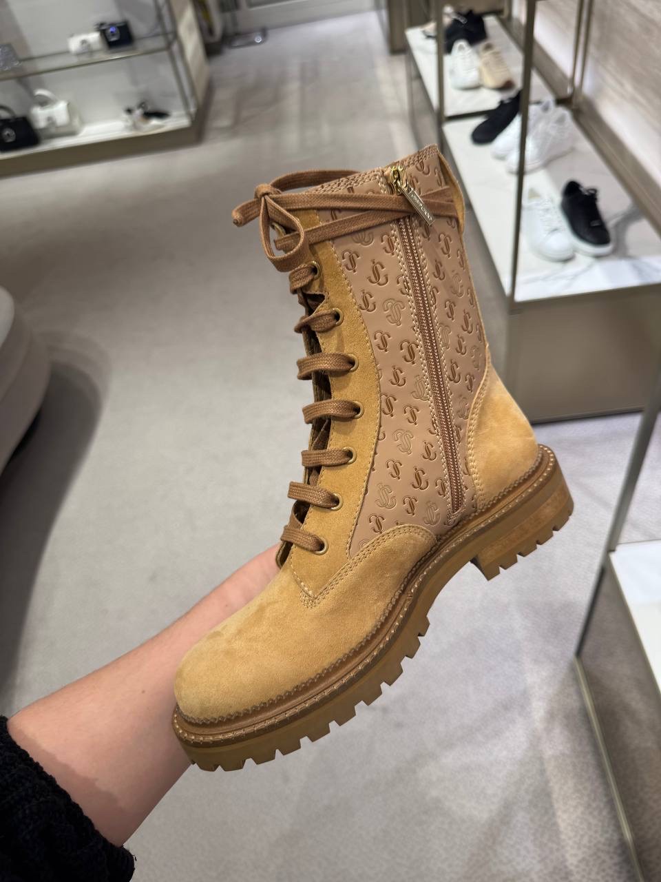 JIMMY CHOO Boots side view - Women's luxury Shoes