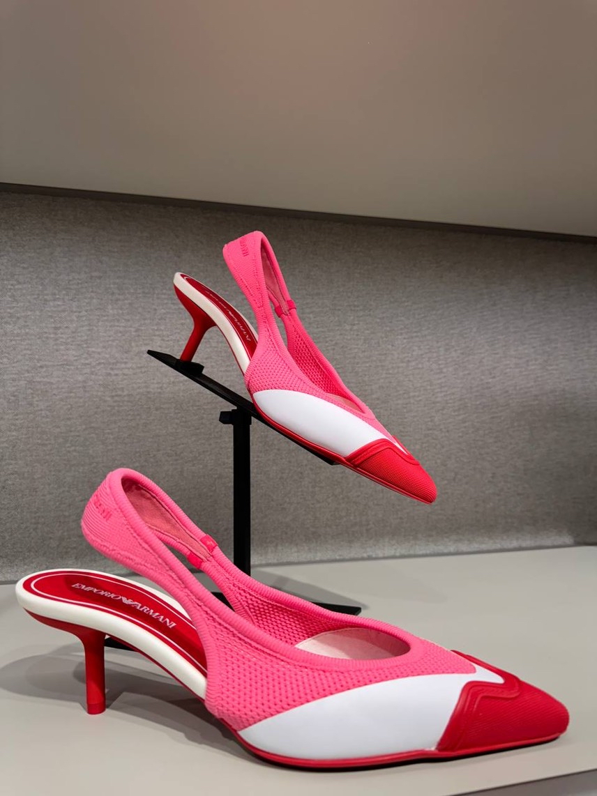 EMPORIO ARMANI Sandals side view - Women's luxury Shoes
