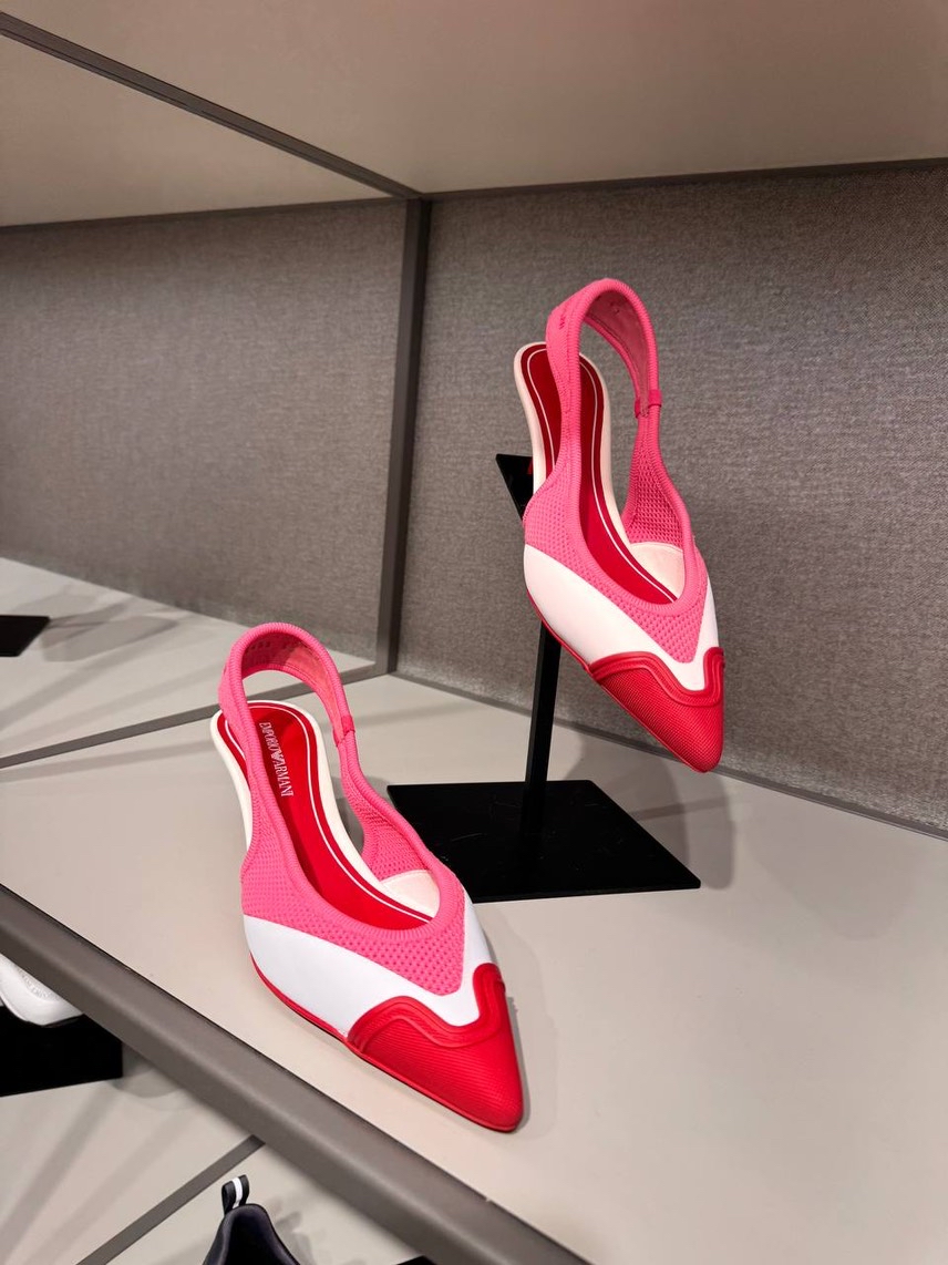 EMPORIO ARMANI Sandals front view - Women's luxury Shoes