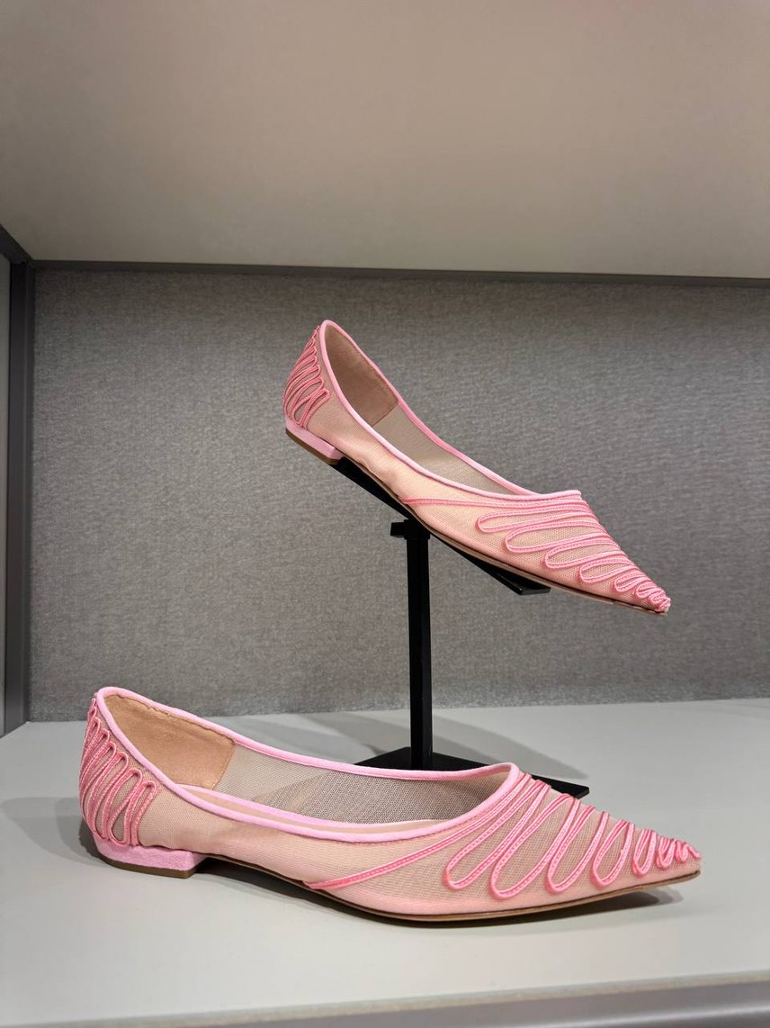 EMPORIO ARMANI Ballerinas front view - Women's luxury Shoes