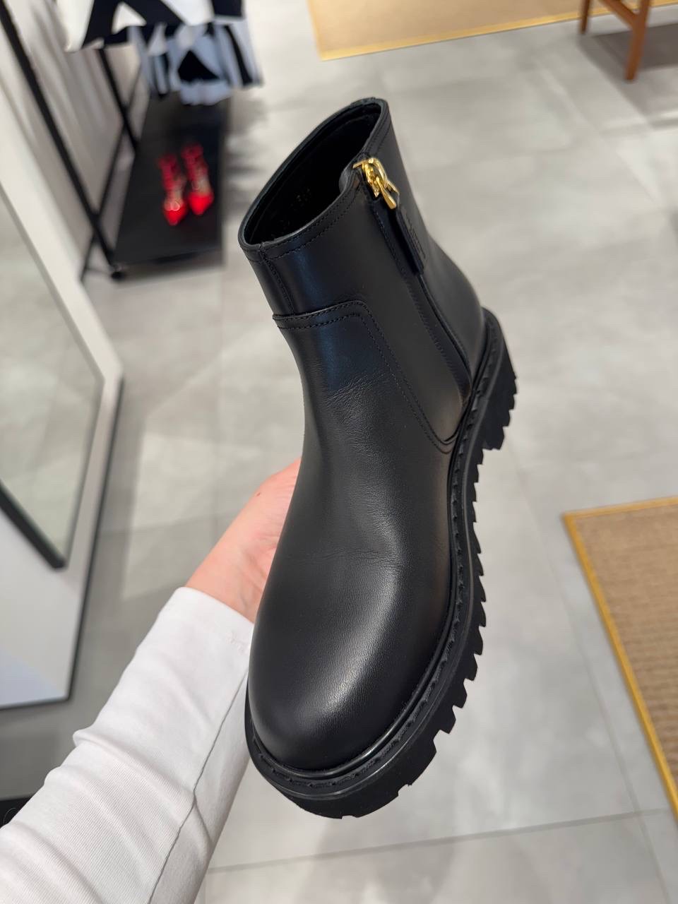VALENTINO GARAVANI Boots side view - Women's luxury Shoes