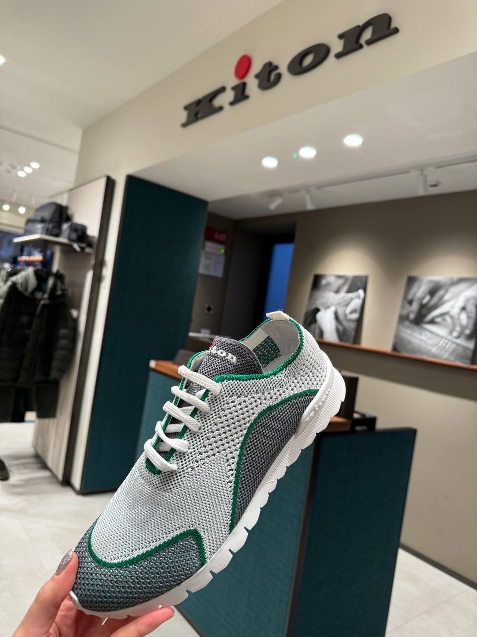 KITON Sneakers front view - Men's luxury Shoes