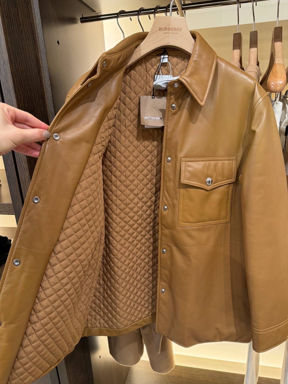 BURBERRY Jackets side view - Women's luxury Clothes