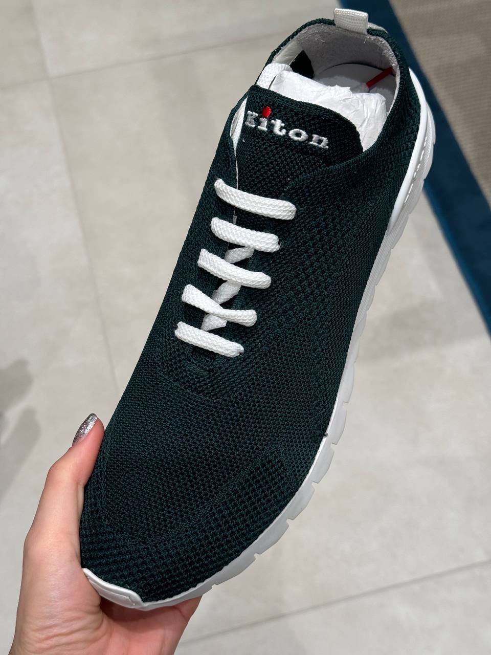 KITON Sneakers side view - Men's luxury Shoes