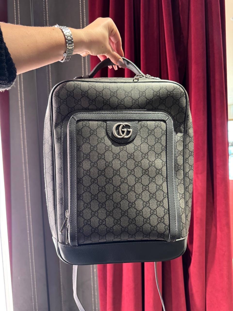 GUCCI Backpack front view - unisex luxury Bags